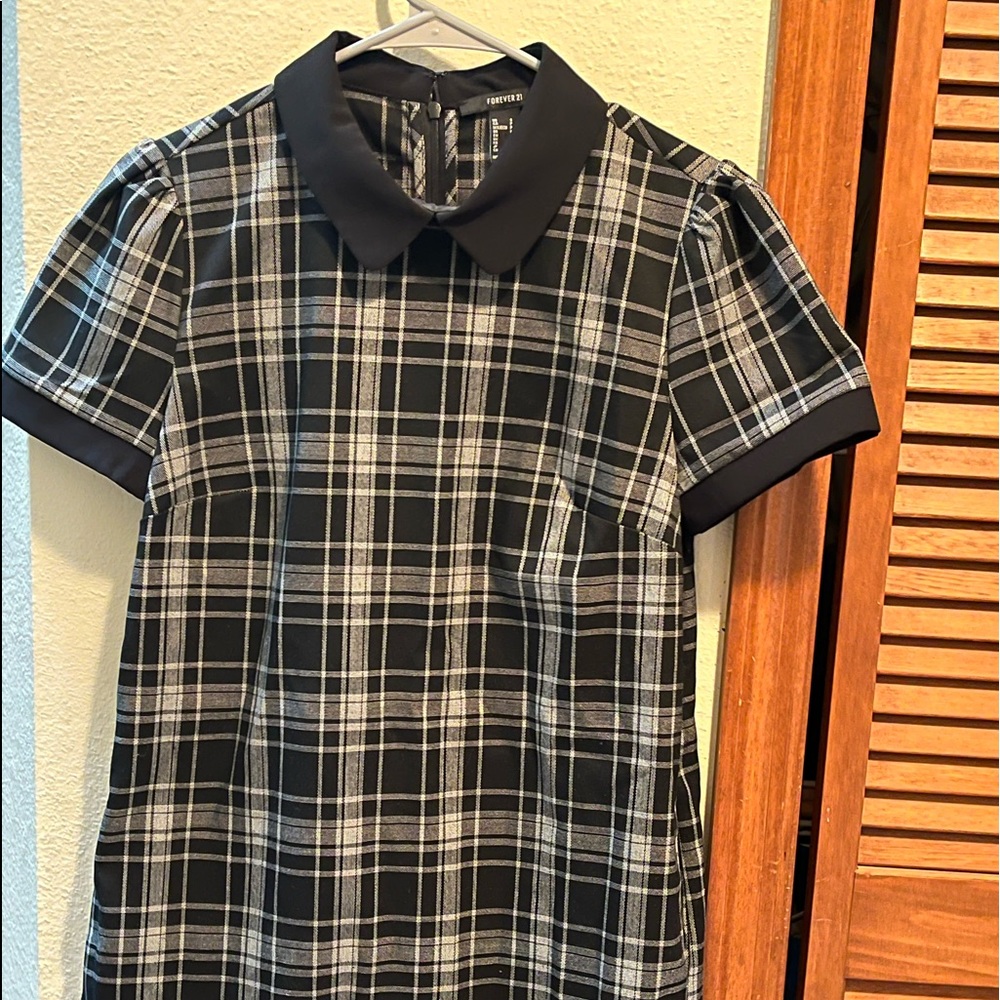 Plaid forever 21 dress